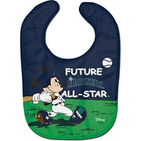 WinCraft Seattle Mariners Disney Mickey All Pro Bavoir pour bébé