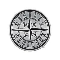 WinCraft Seattle Mariners Team Chrome Car Emblem