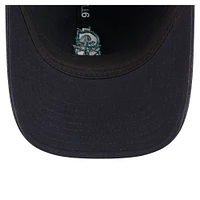 Women's New Era  Navy Seattle Mariners Preppy Team 9TWENTY Adjustable Hat