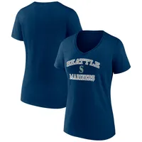 Youth Fanatics Branded Navy Seattle Mariners 2022 Postseason T-Shirt