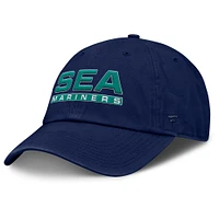 Casquette ajustable Fly Out pour femme de la marque Fanatics Navy Seattle Mariners