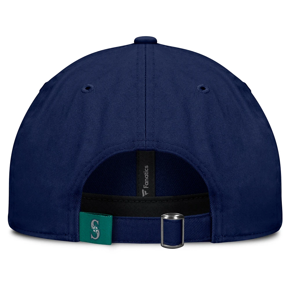 Casquette ajustable Fly Out pour femme de la marque Fanatics Navy Seattle Mariners