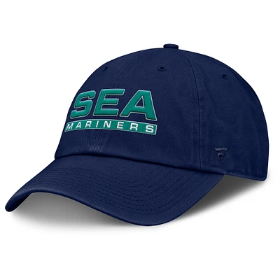 Casquette ajustable Fly Out pour femme de la marque Fanatics Navy Seattle Mariners