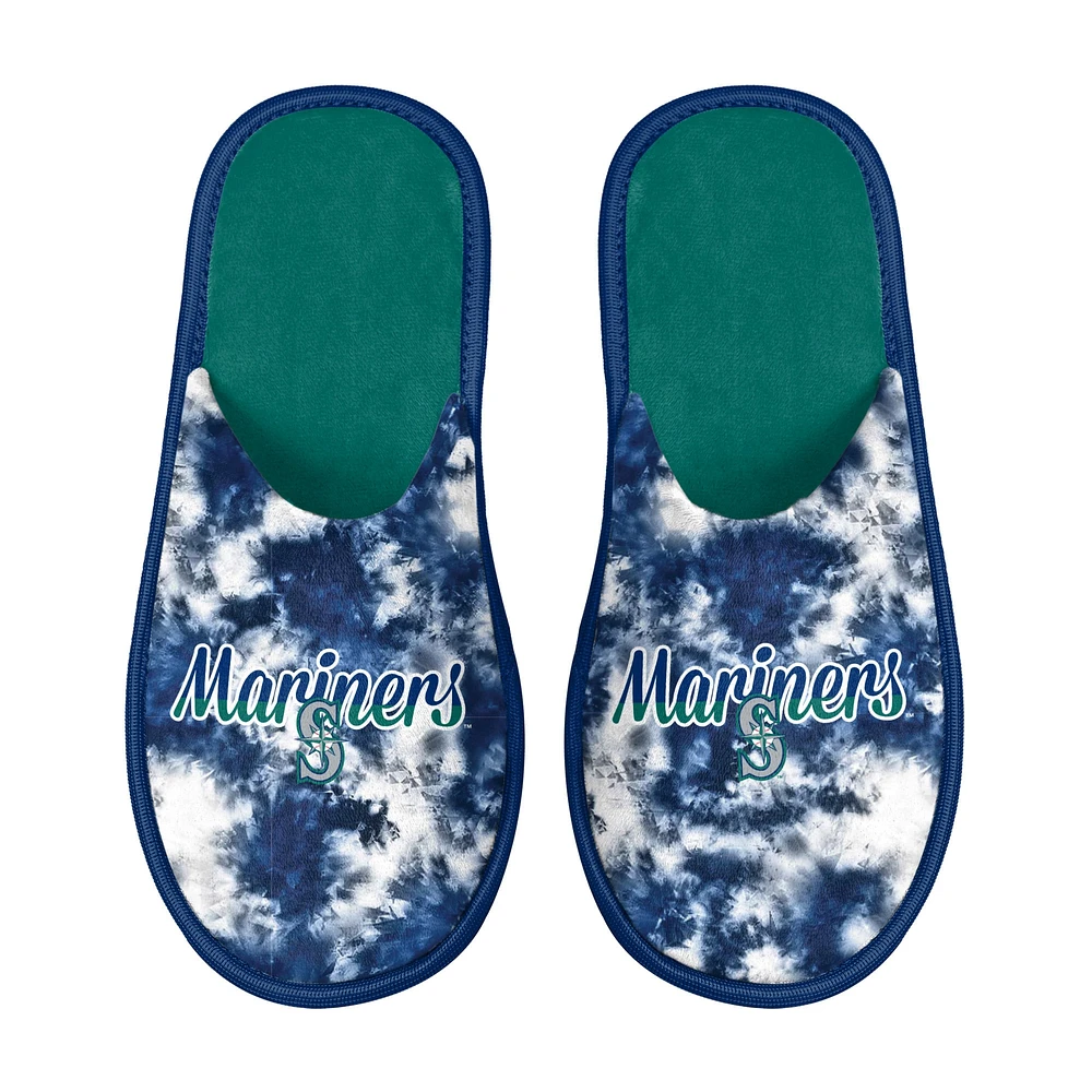 Women's FOCO Seattle Mariners Team Scuff Slide Slippers