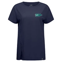 Women's Levelwear Navy Seattle Mariners Influx Rafters T-Shirt