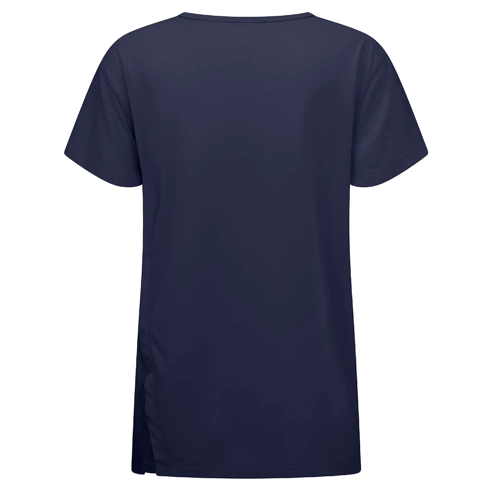 Women's Levelwear Navy Seattle Mariners Influx Rafters T-Shirt