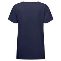 Women's Levelwear Navy Seattle Mariners Influx Rafters T-Shirt