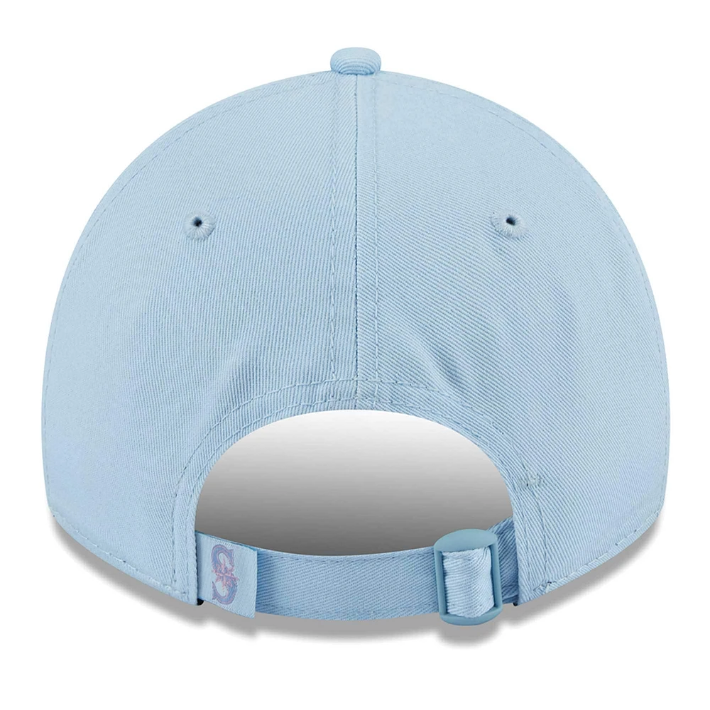 Women's New Era Light Blue Seattle Mariners Multi 9TWENTY Adjustable Hat