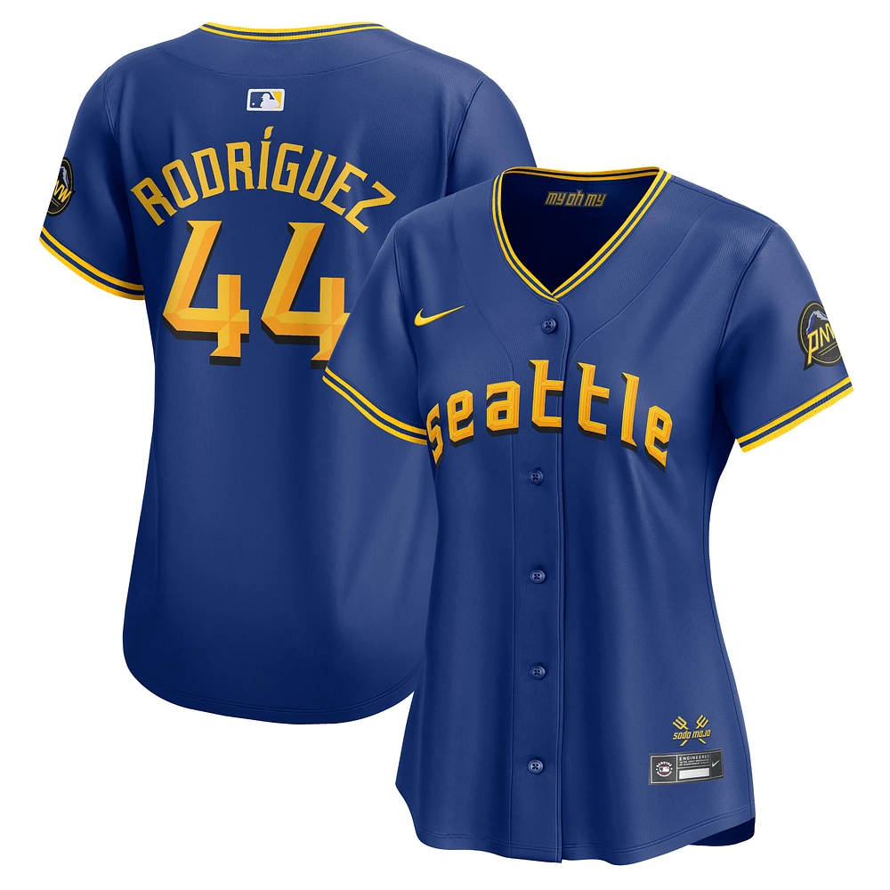 Women's Nike Julio Rodríguez Royal Seattle Mariners City Connect Limited Player Jersey