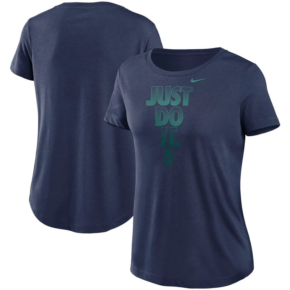 Lids Seattle Mariners Nike Women's Do It Team Fade Essential Performance Tri-Blend T-Shirt | Brazos Mall