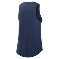Women's Nike Navy Seattle Mariners Legacy Icon High Neck Performance Tank Top