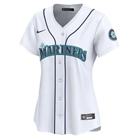 Maillot Nike blanc domicile des Seattle Mariners pour femme, édition limitée