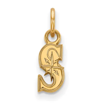 Chicago Cubs Women's Gold-Plated Enamel Pendant