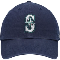 Casquette ajustable avec logo de l'équipe des Mariners de Seattle '47 bleu marine pour jeune