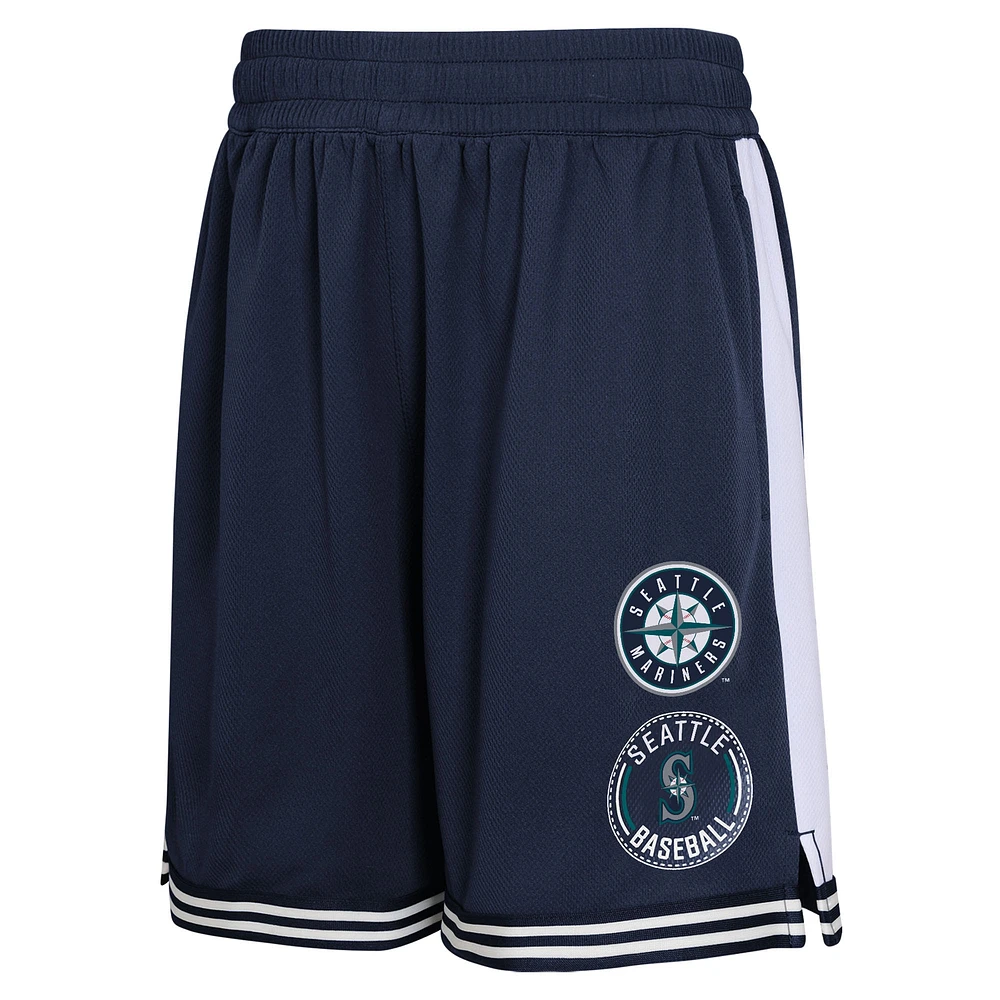 Youth  Navy Seattle Mariners Infielder Shorts