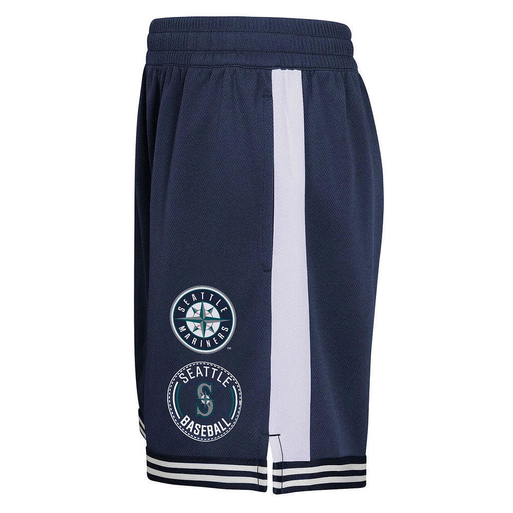 Youth  Navy Seattle Mariners Infielder Shorts