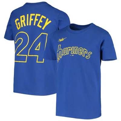 Ken Griffey Jr. Cincinnati Reds Nike Youth 2023 City Connect Name & Number  T-Shirt - Black