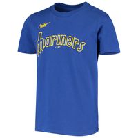 Men’s Nike Ken Griffey Jr Seattle Mariners Cooperstown Collection Name &  Number Royal T-Shirt