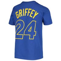 Women's Nike Ken Griffey Jr. Royal Seattle Mariners Cooperstown Collection  Name & Number T-Shirt