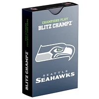 Blitz Champz Seattle Seahawks NFL Jeu de cartes de football