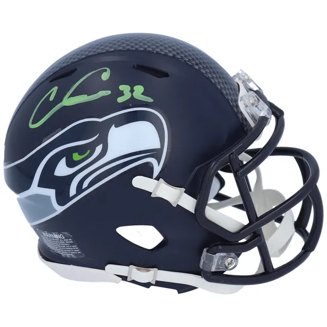 DK Metcalf Seattle Seahawks Autographed Riddell Lunar Eclipse Alternate  Speed Replica Helmet