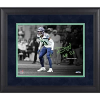 Devon Witherspoon Seattle Seahawks Framed 11" x 14" Spotlight Photograph - Facsimile Signature