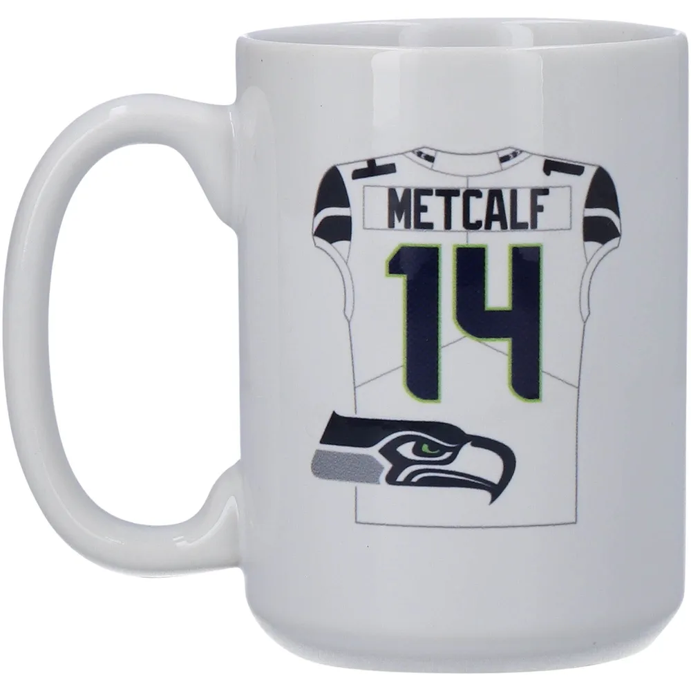 DK Metcalf Seahawks de Seattle 15 oz. Tasse de joueur