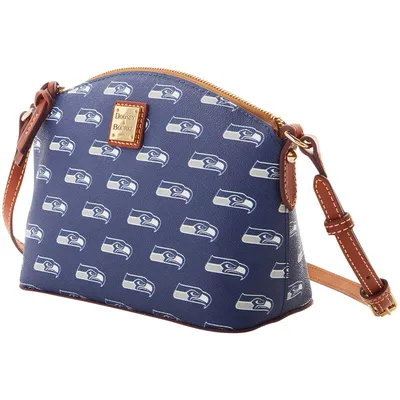 Seattle Seahawks Dooney & Bourke Signature Suki Crossbody with Medium Wristlet