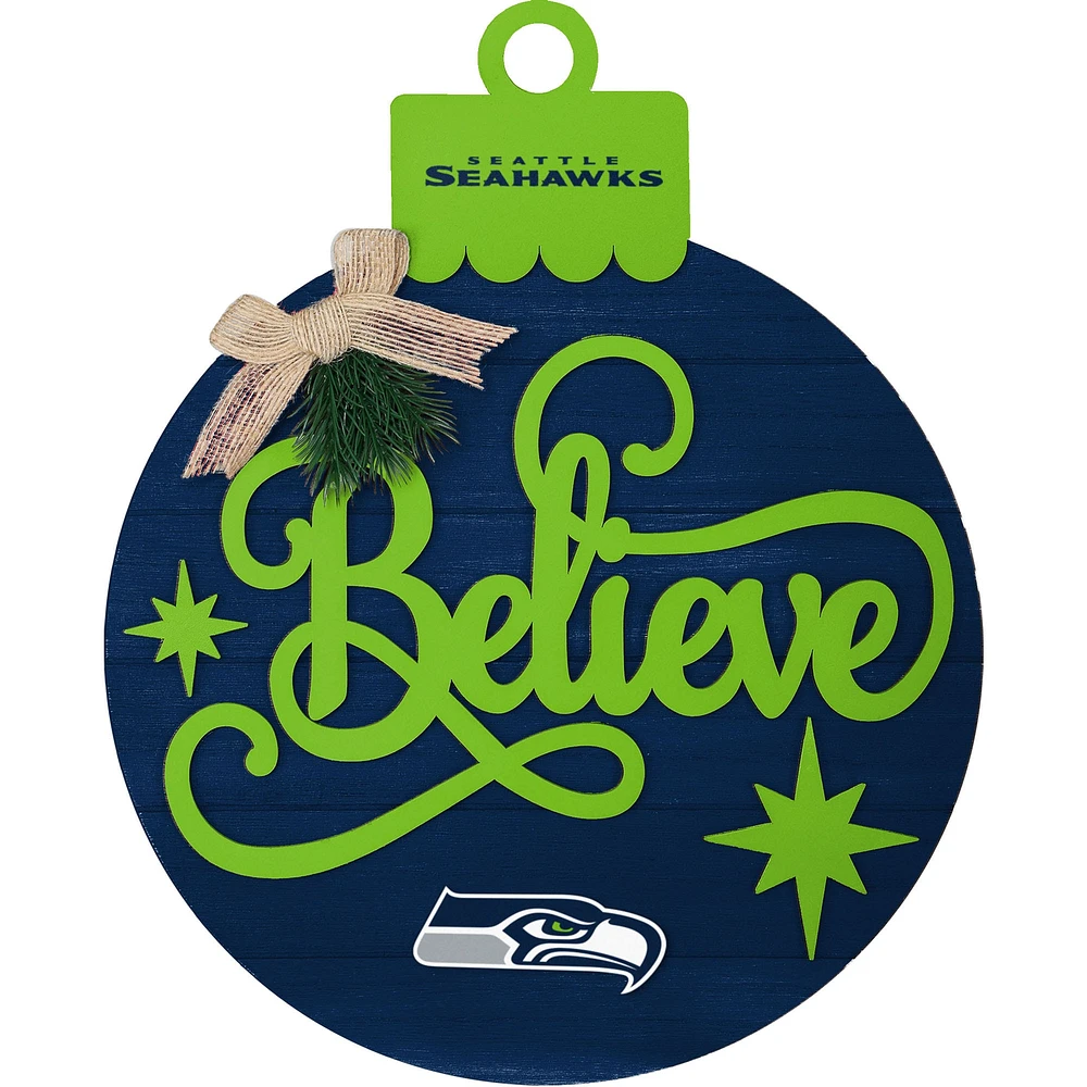 Lids Seattle Seahawks FOCO Believe Sign