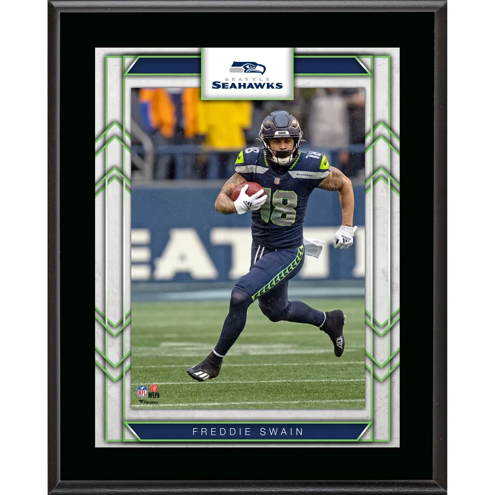 Lids Freddie Swain Seattle Seahawks Fanatics Authentic Framed 10.5