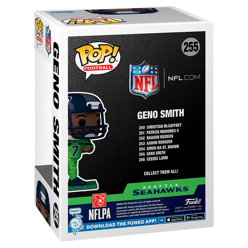 Geno Smith  Seattle Seahawks #255 Funko Pop! Vinyl Figure