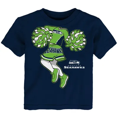 Lids Seattle Seahawks Fanatics Branded Women's Spirit Jersey Lace-Up V-Neck  Long Sleeve T-Shirt - College Navy