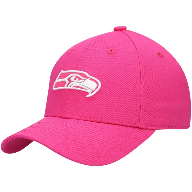 Girls Youth Pink Dallas Cowboys MVP Adjustable Hat - Pink