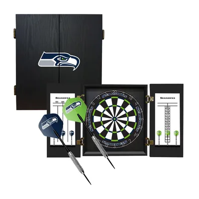 Seattle Seahawks Imperial Fans Choice Dartboard Cabinet
