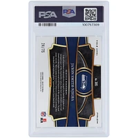 Carte de recrue authentifiée Panini Select Tri-Color Prizm #385 #24/75 PSA 2023 des Seahawks de Seattle de Jaxon Smith-Njigba