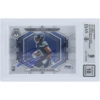Jaxon Smith-Njigba Seattle Seahawks Autographed 2023 Panini Mosaic NFL Debut #ND-12 Beckett Fanatics Witnessed Authenticated 9/10 Rookie Card 