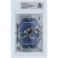 Jaxon Smith-Njigba Seattle Seahawks Autographed 2023 Panini Mosaic NFL Debut #ND-12 Beckett Fanatics Witnessed Authenticated Rookie Card 