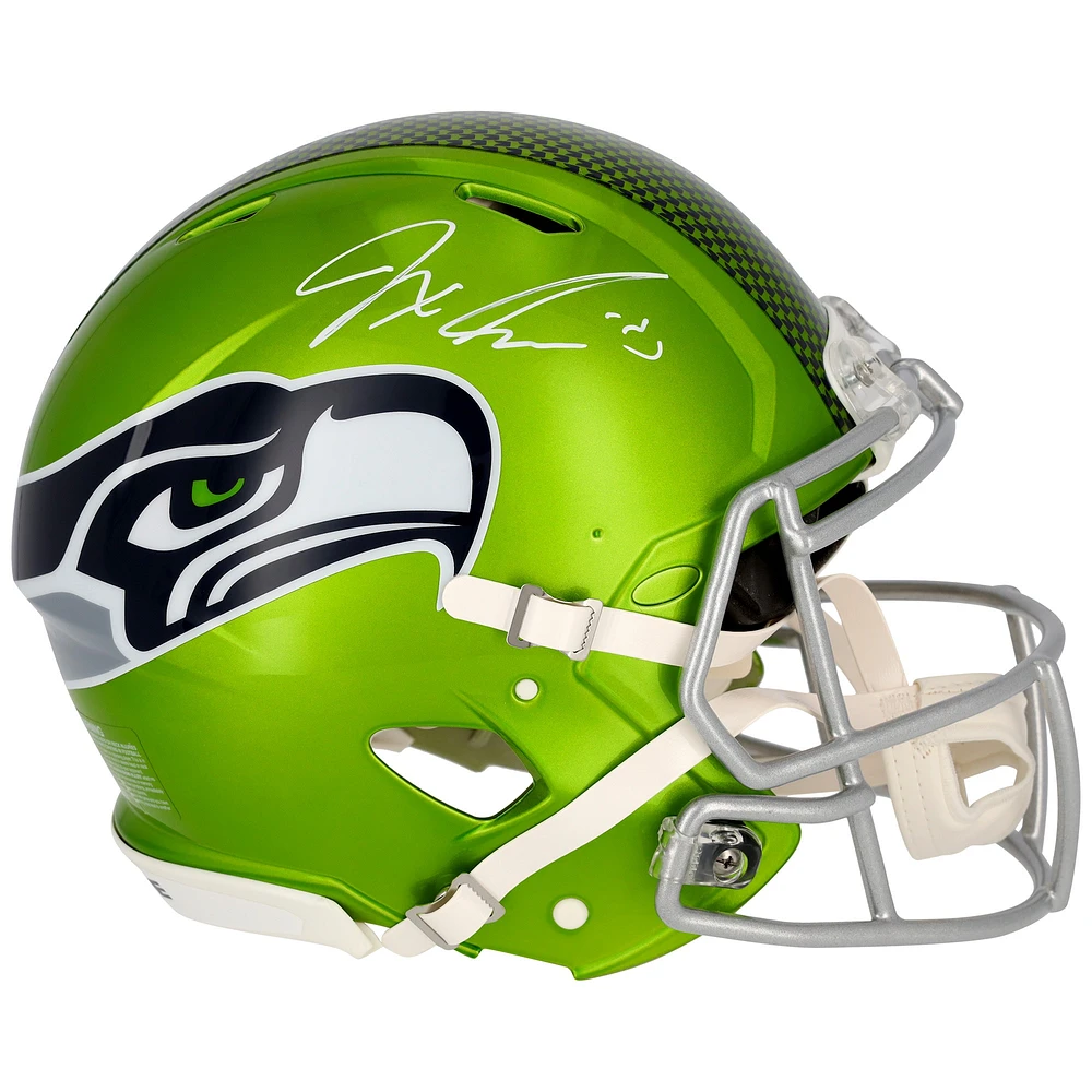 Jaxon Smith-Njigba Seattle Seahawks Autographed Riddell Flash Speed Authentic Helmet