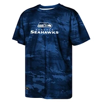 T-shirt de mêlée pour jeunes du Collège Navy Seattle Seahawks