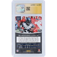 Marshawn Lynch Seattle Seahawks Autographed 2012 Panini Prominence Gold #87 #/897 CGC Fanatics Witnessed Authenticated Auto 10 Card