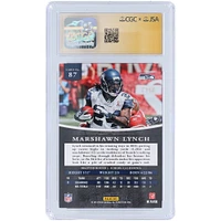 Marshawn Lynch Seattle Seahawks Autographed 2012 Panini Prominence #87 #/897 CGC Fanatics Witnessed Authenticated Card