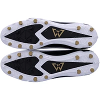 Marshawn Lynch Seattle Seahawks Autographed Black, White & Gold Beast Mode B.T.A Elite Football Cleats 