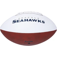 Marshawn Lynch Seattle Seahawks Autographed Franklin White Panel Football