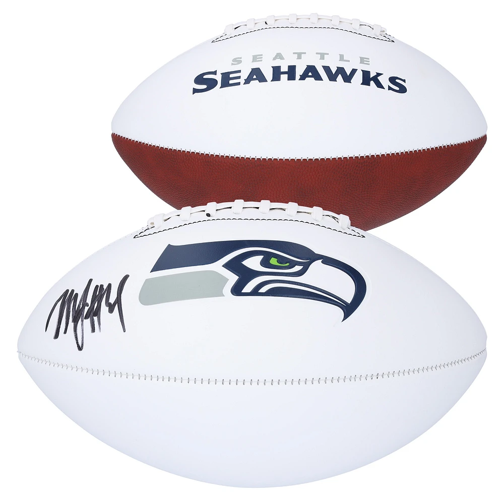 Marshawn Lynch Seattle Seahawks Autographed Franklin White Panel Football