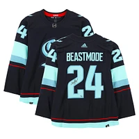 Marshawn Lynch Seattle Seahawks Autographed Navy "Beast Mode" adidas Seattle Kraken Jersey - Limited Edition of 24