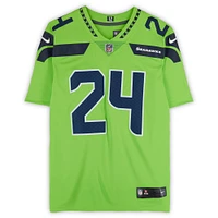 Marshawn Lynch Seattle Seahawks Autographed Nike Green Limited Jersey