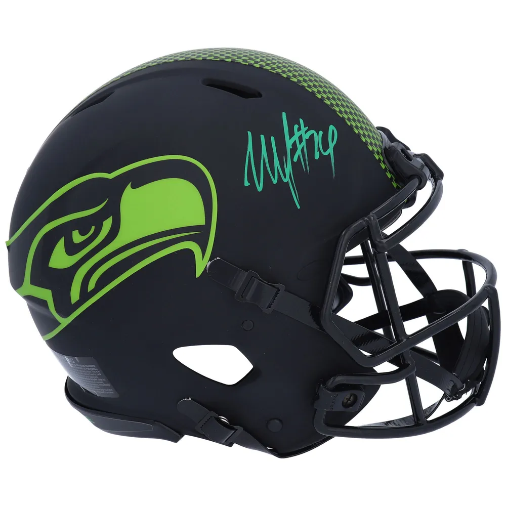 Riddell NFL Seattle Seahawks Speed Authentic Football Helmet Green, Medium