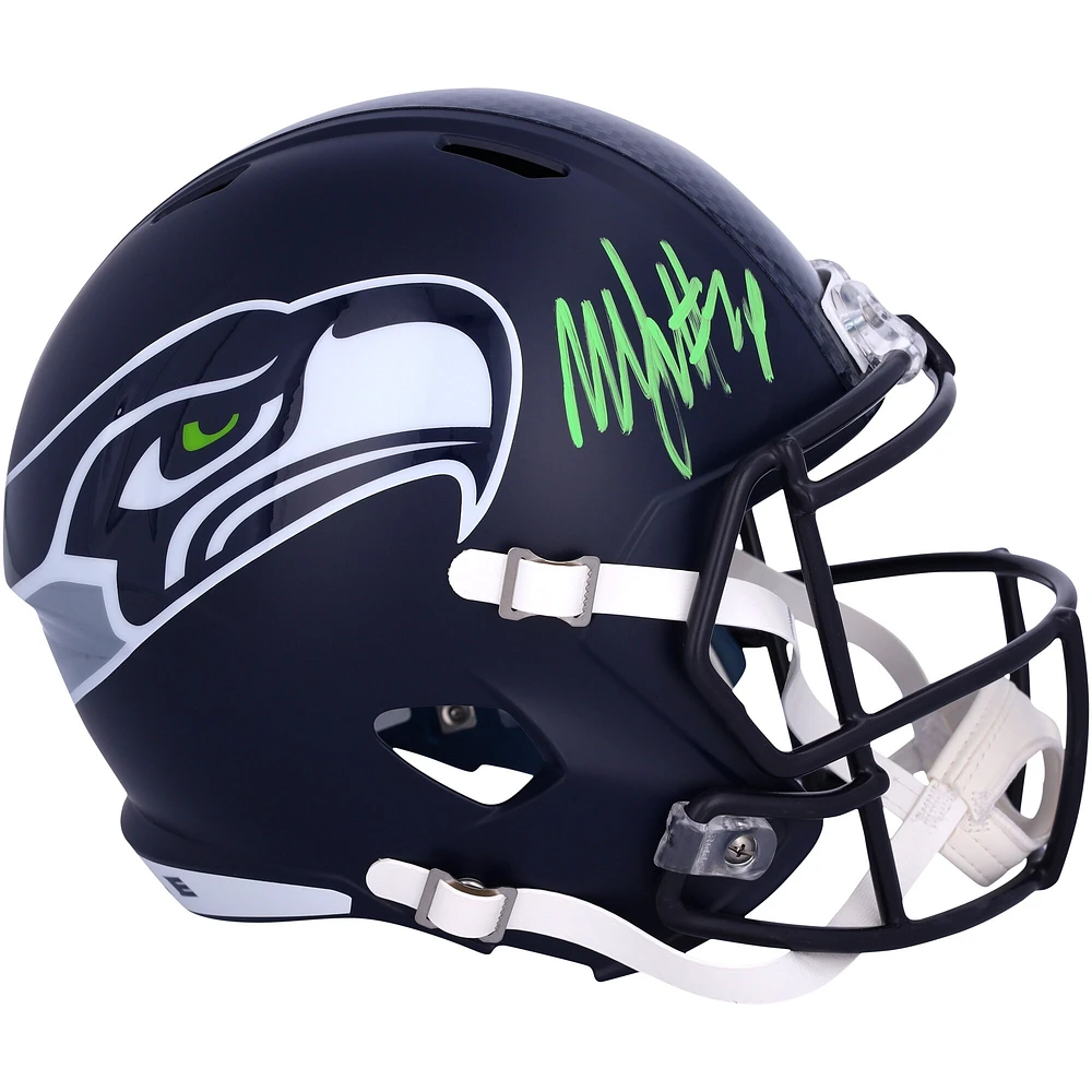 Marshawn Lynch Seattle Seahawks Autographed Riddell Speed Replica Helmet