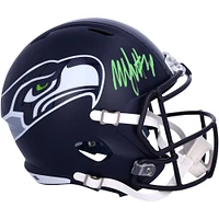 Marshawn Lynch Seattle Seahawks Autographed Riddell Speed Replica Helmet