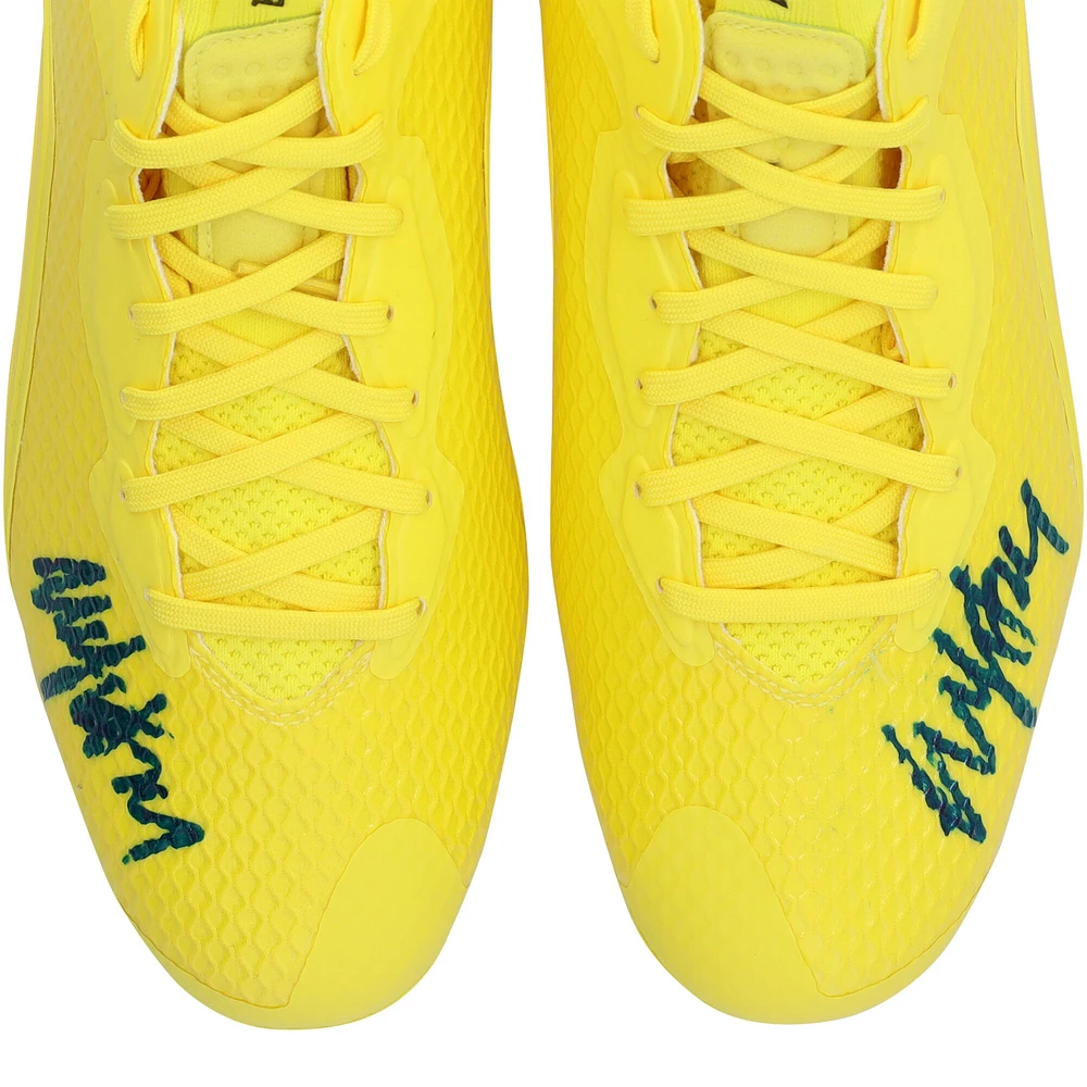 Marshawn Lynch Seattle Seahawks Autographed Beast Mode B.T.A Elite Football Cleats